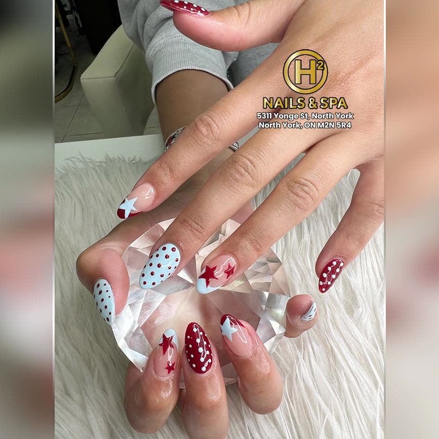 Nail art by H2 Nails & Spa