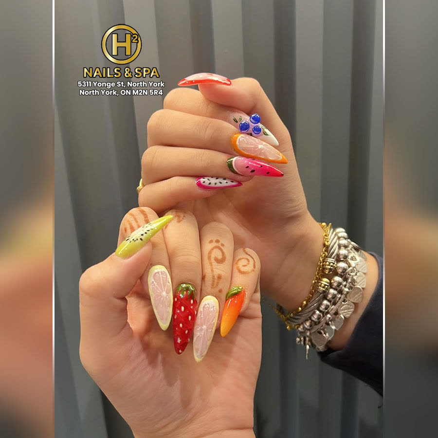 Nail art by H2 Nails & Spa