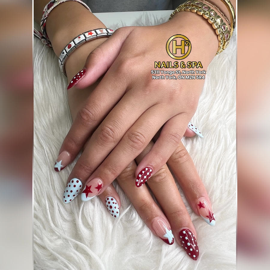 Nail art by H2 Nails & Spa