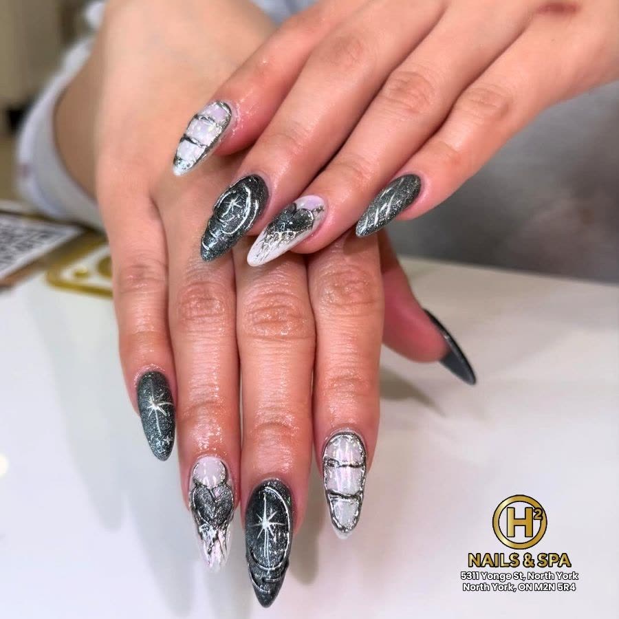 Nail art by H2 Nails & Spa