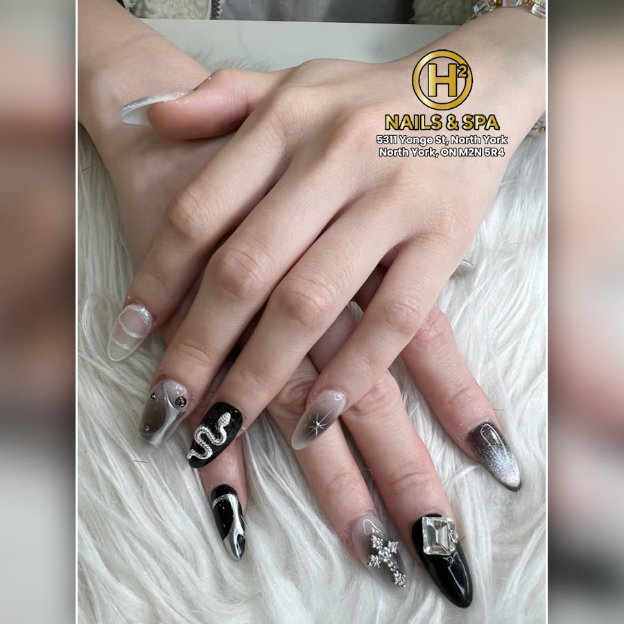 Nail art by H2 Nails & Spa