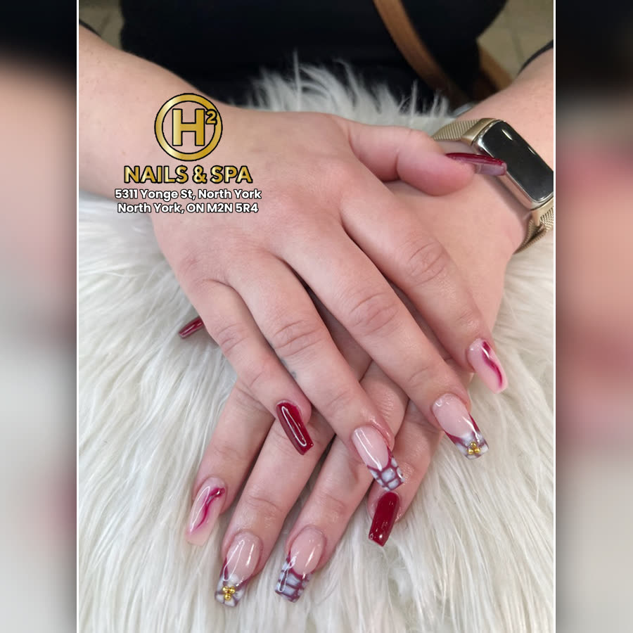 Nail art by H2 Nails & Spa