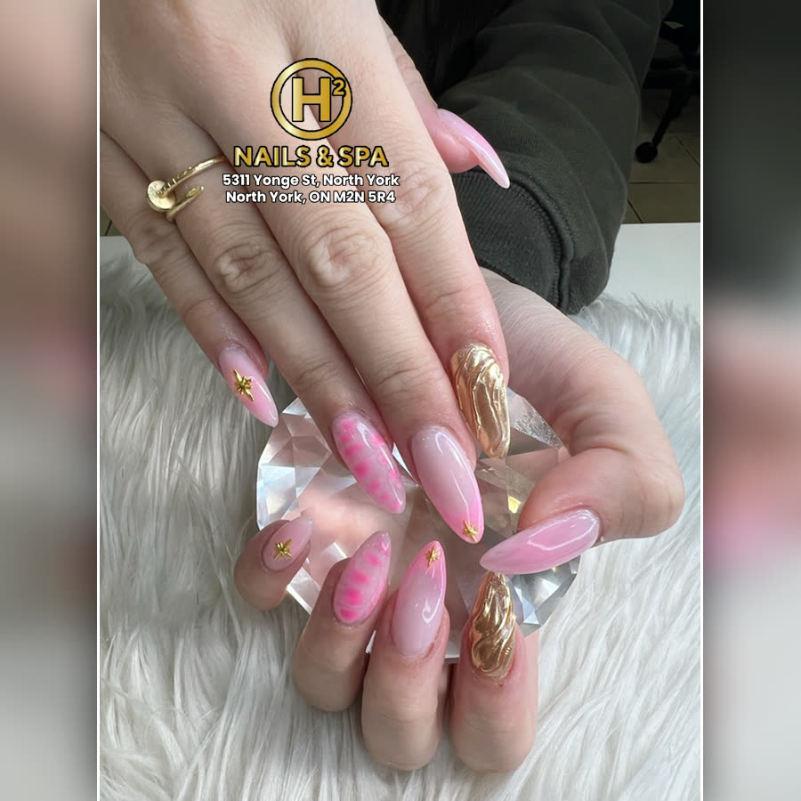 Nail art by H2 Nails & Spa