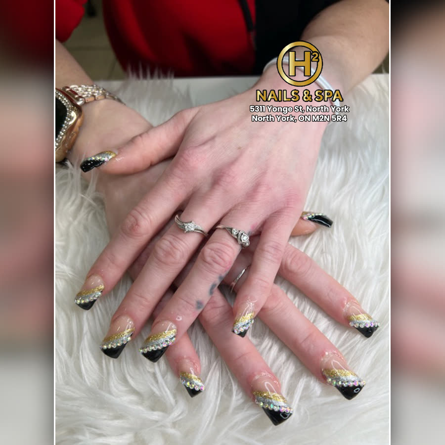 Nail art by H2 Nails & Spa