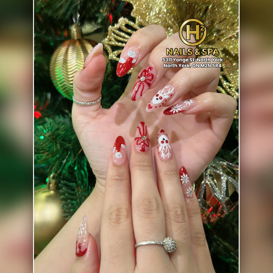 Nail art by H2 Nails & Spa