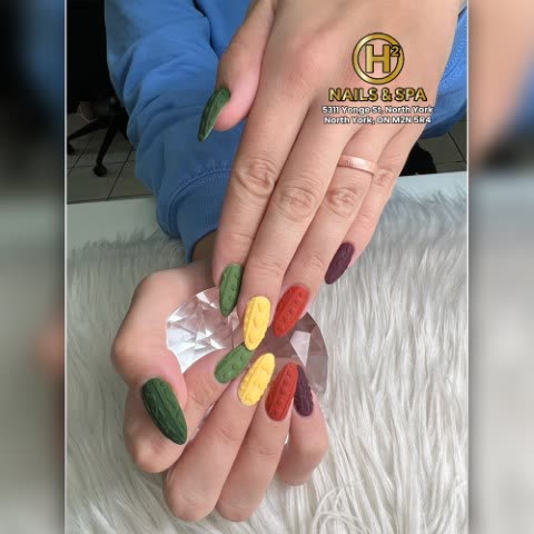 Nail art by H2 Nails & Spa