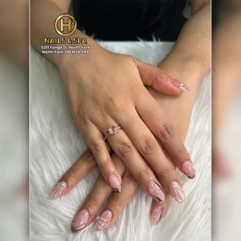 Nail art by H2 Nails & Spa