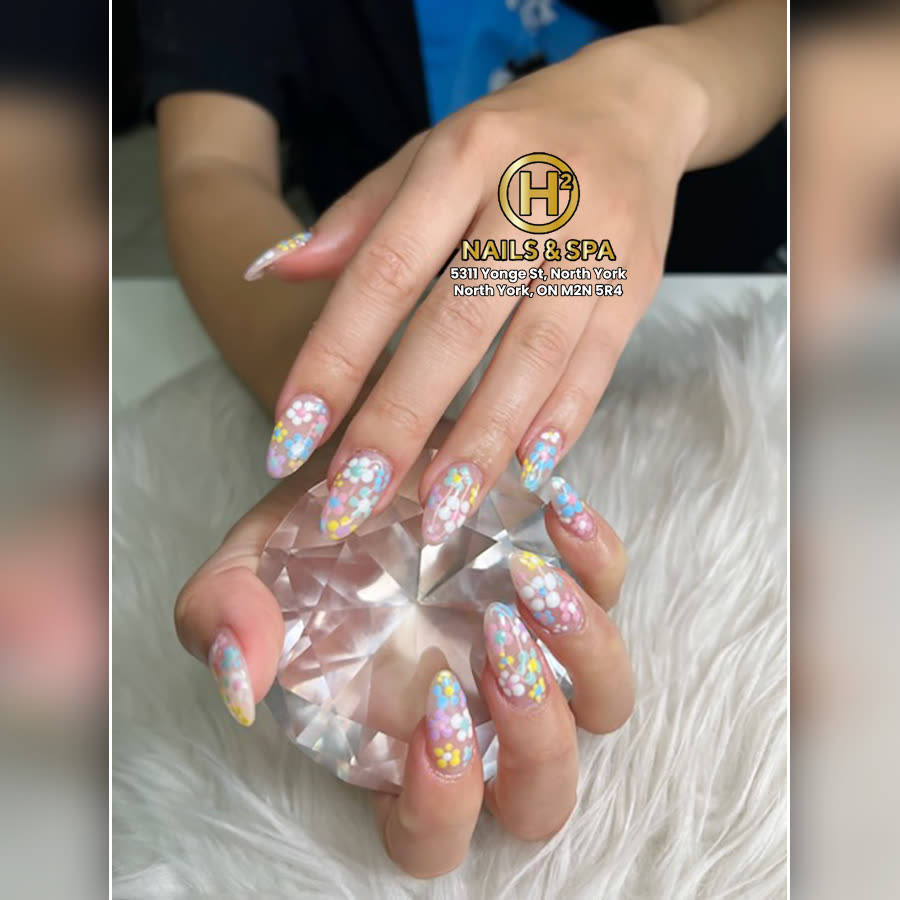 Nail art by H2 Nails & Spa